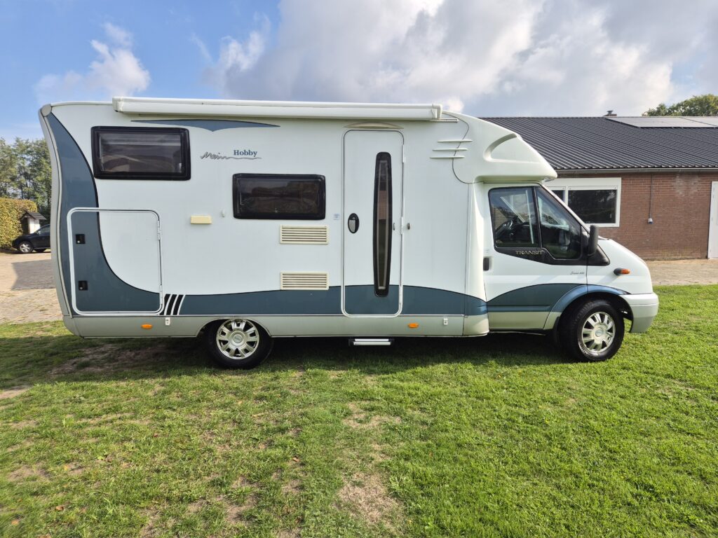 Verkocht! Compacte Hobby camper